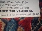 Gene Ammons- Keystone Korner Handbill 1972  8 5x5 5 