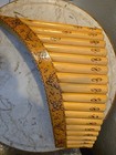 Romanian Pan Flute  17 Pipes  Handcrafted Bamboo 