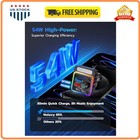 Nulaxy 54w Bluetooth 5 3 Fm Transmitter Car Adapter With 4 Port Fast Charging