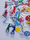 Large Lot Of 81 Vintage Cracker Jack Toys And Gum Ball Machine Toys