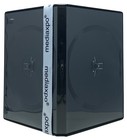 Premium Standard Black Double Dvd Cases  100  New Material  Lot