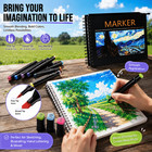 Double Tip Permanent Marker - 167 47 23 Color Set