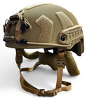 Coyote Brown Level Iiia Fast High Cut Uhmw-pe Military Combat Balistic Helmet