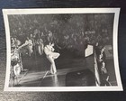 1970   s Elvis Presley One Leg Original Concert Photo Vintage 7    X 5    Black White