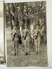 Antique Ww1 Us Army Military Postcard Rppc Lotx 4 Medics Ambulance  Wagon Camp