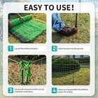 Electric Netting Fence Mesh Kit Sheep Fencing 35 h X 164 l With Posts Spikes Us