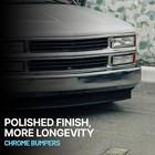 1-piece Front Bumper For Chevrolet Silverado 1500 2003-2006 Chrome Face Bar Only