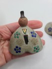 Unique Vintage Japanese Hina Doll Luxury Emperor   Empress Art Pottery Figures 