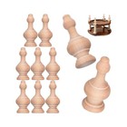 Wood Spindle Post For Staircase Balustrade Garden Study And Indoor Use