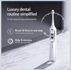 Electric Toothbrush With Water Flosser Combo  2-in-1  Flosses