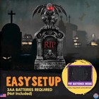 Joyin 17    Animated Halloween Tombstone Decorations     Led Gravestones With Sound