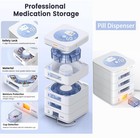 42-day Smart Automatic Pill Dispenser With App Control pill Box Pill Organizer