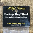 Vintage  Mcg Textiles Rug Hooking Tool  Wood Handle  Sealed New Old Stock