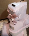 Womens Ugg Australia  Mini Bailey Bow Boots Sz 9 0  New In Box-rare Beige Blush