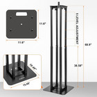 Adjustable Moving Head Light Totem Stands  Totem Light Stand  Adjustable 38 58-6