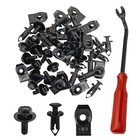 Bumper Fender Liner Push Retainer Fastener Rivet Clips Universal Style Engine