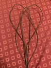 Antique Rug Beater Twisted Wire Wooden Handle  29   