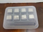 Stainless Steel Ice Cubes Clamp Set Reusable Chilling Stones For Whiskey Wine