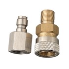 Pcp-filling Charging Hose Quick Release Coupler Adaptor 1 8bsp Connector Adapter