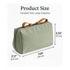 Portable Travel Jewelry Organizer Case Ring Earring Necklace Storage Pouch