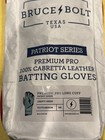 Bruce Bolt Patriot Series Premium Pro Long Cuff Batting Gloves-liberty Green Ym