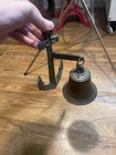 Vintage Antique Navy Brass Ship Bell With Anchor   Clangor Maritime Ships Bell