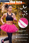 Zando Royal Blue Tutu For Women 5 Layers Halloween One Size 