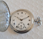 Vintage Belvil Watch  Pocket Watch Swiss Made 17 Jewels  Caliber  Unitas 198