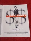 Neneh Cherry - 1993 Us Full-page Ad  money Love  Single Release  hits Magazine 