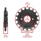 Front   Rear Sprockets Kit For Honda Vt750dc Shadow Spirit 750 2005 2006 2007