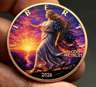 2026 Walking Liberty Copper Coin    1 Troy Oz  999 Fine Copper Color Art Edition