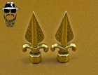 Original Lowrider 26t Arrow Bicycle Gold Pegs Fits 3 8 Axle 