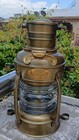 Antique Maritime Ship Lantern     Vintage Nautical Oil Lamp Boat Light 