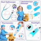 Doctor Kit For Kids Medical Play Set 17pcs W  Bag Costume Pretend Toys 3-5 