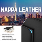Nappa Leather Seat Covers For Jeep Wrangler 4xe 2023-2026 Black Blue 5-seat Set