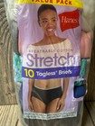 2023 Hanes Breathable Cotton Stretch Tagless Briefs Value Pack - Partial