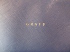 Graff X Korean Air Airline Amenity Kit Bag Navy Blue Cosmetic Travel Case