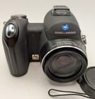 Lot Of 5 Digital Cameras canon  Sony  Kodak  Konica Minolta  For Parts Or Repair
