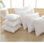 4 Pcs Euro Throw Pillow Insert With Zipper Machine Washable 24  X 24 