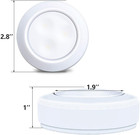 Under-counter Light With Battery Operated set Of 6 Dimmable Cabinet Lighting sti