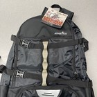 Backpack Athletic Sports Lacrosse Field Hockey  Black Large Pockets Full Zip