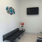 Turquoise Silver Wood Metal Wall Sculpture  Square Wall Art  34x24 -38x20 Art69