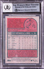 Reds Elly De La Cruz Signed 2024 Topps Heritage  473 Rc Card Auto 10 Bas Slabbed