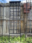 Panacea 82172 Steel 78 In  Mission Trellis Black