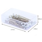 Sewing Pins 800 Pcs Straight Quilting Pins 1 6 In Glass Ball Head Pins For Fa   