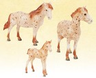 Breyer Mustang Family 2025 Vintage Club Gambler   s Choice Read Description