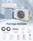 9000 Btu Mini Split Ac heating System  Wall Air Conditioner   Heat Pump