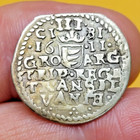 1611 Transylvania Gabriel Bathory Portrait 3 Groschen -scarce Coin