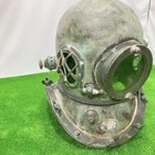 Rare   Toa Diving Helmet  Kabuto  Copperware Showa Retro Antique