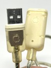 Vintage Oem Apple Clear Usb Extension Cable - Tested Works - Used